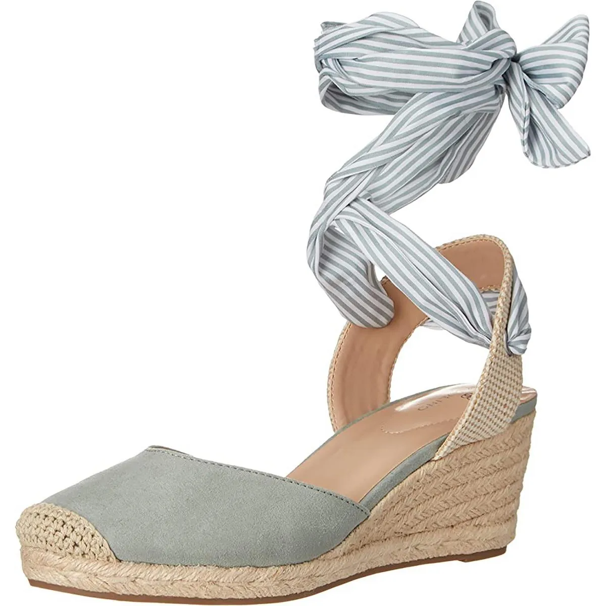 Bandolino Womens Nettie2 Padded Insole Espadrilles Wedge Heels