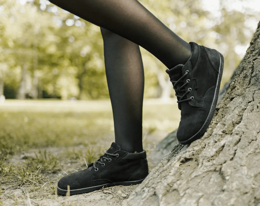 Barefoot Shoes - Be Lenka - Synergy - Fleece - All Black