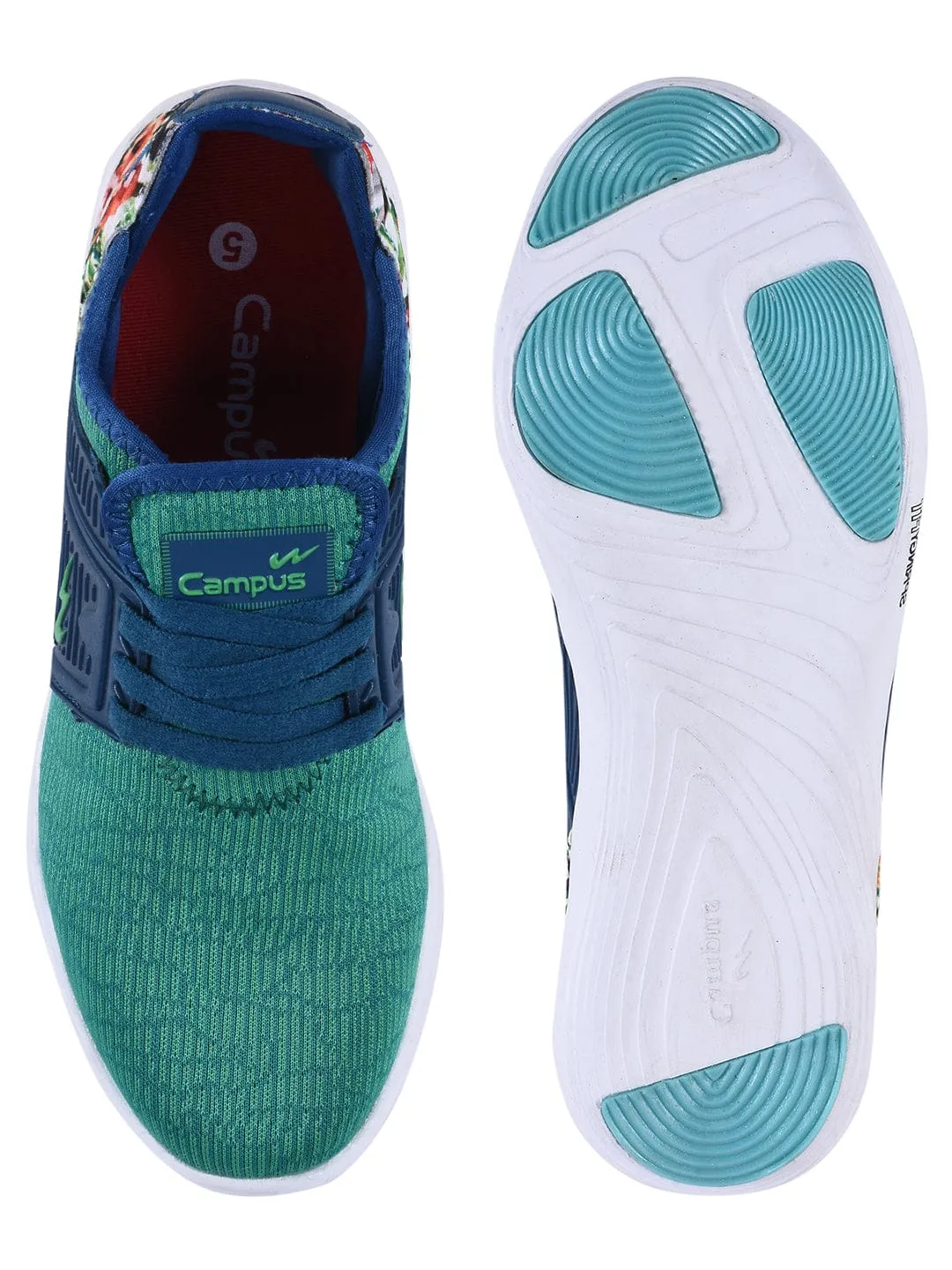 BELLA Green Women's Running Shoes