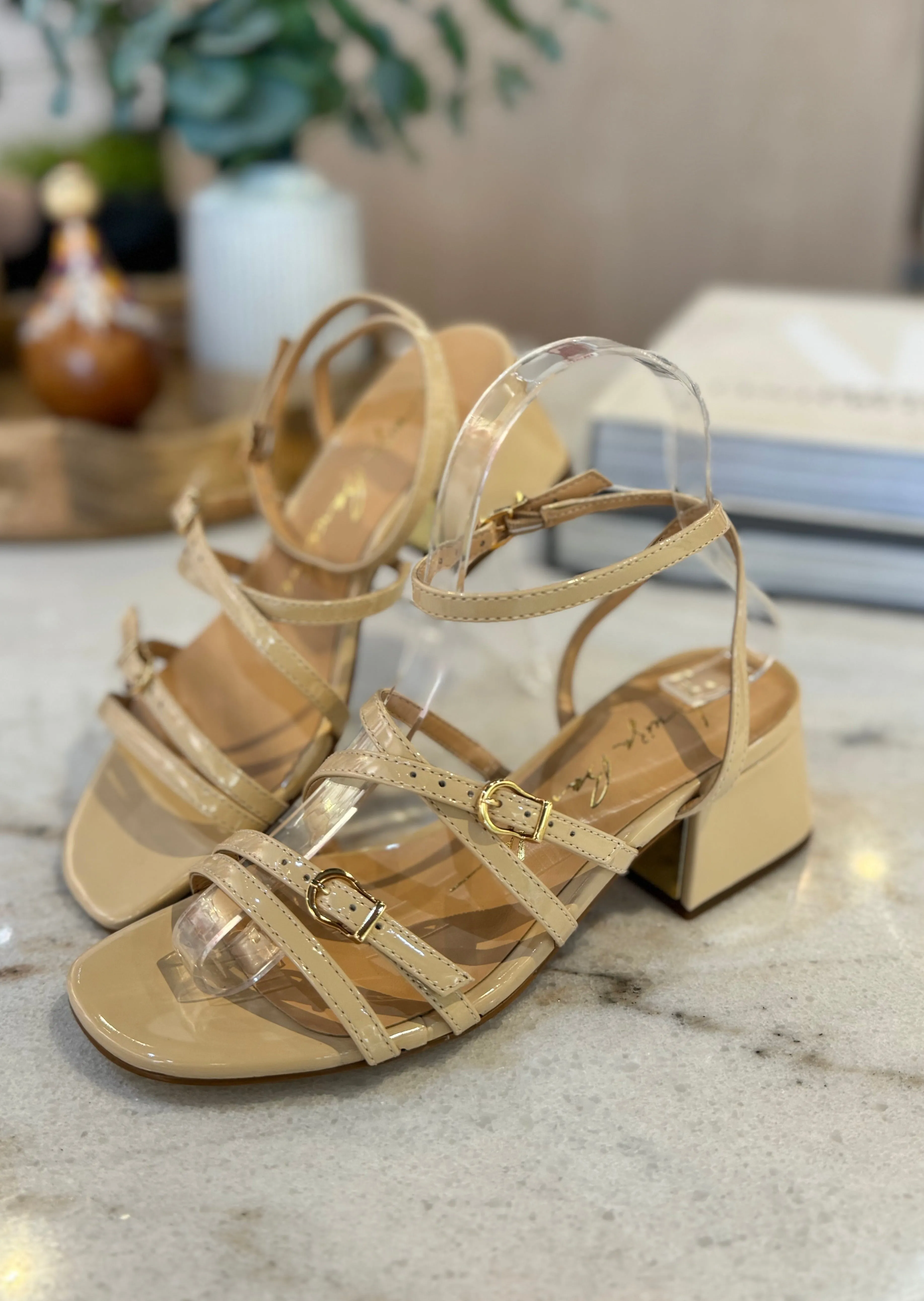 Block Heel Sandals LB