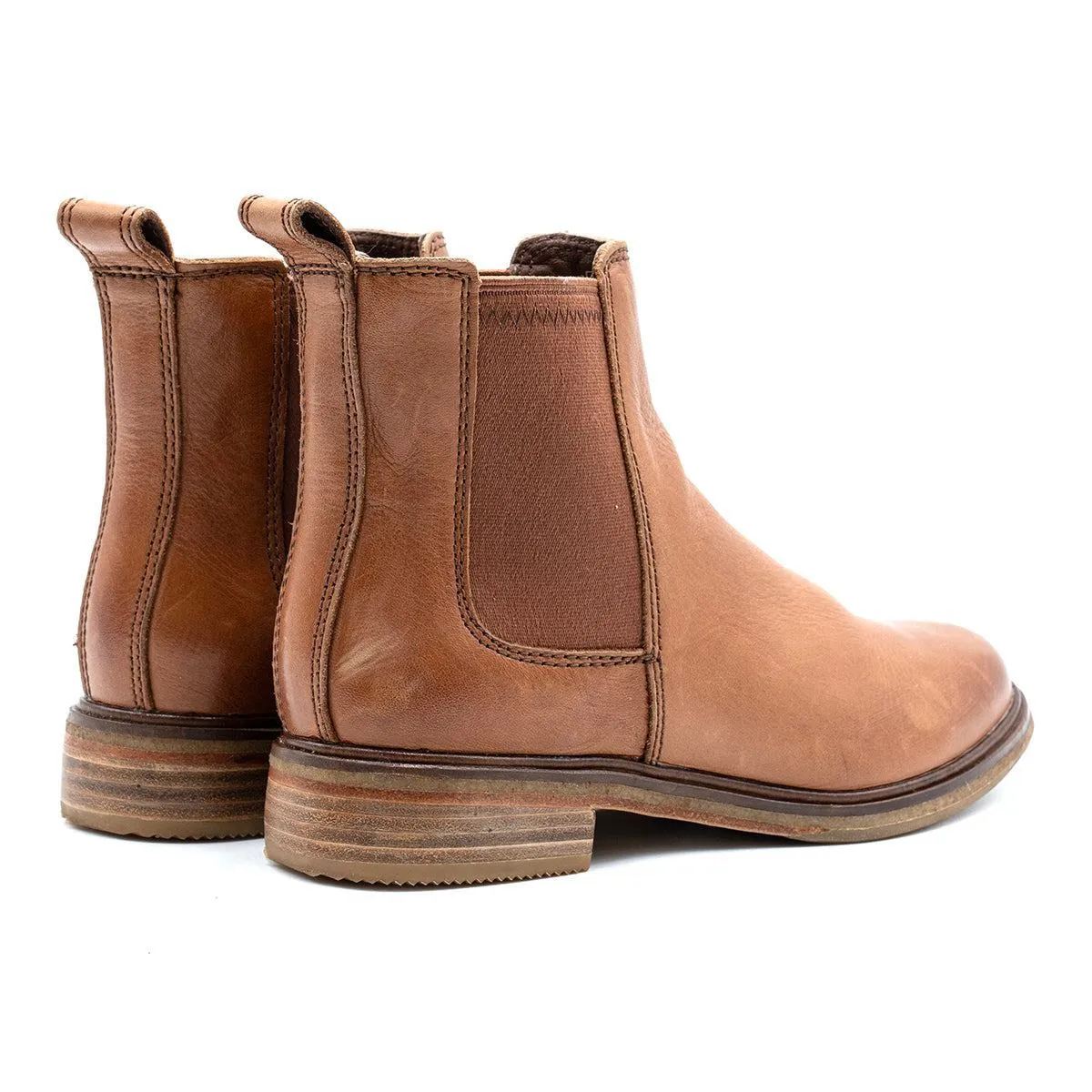 Clarks Ankle Boots Leather Brown Colour For Women