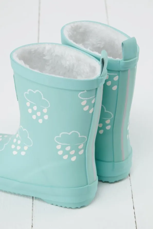 Color Changing Rain Boots - Pistachio