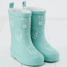 Color Changing Rain Boots - Pistachio