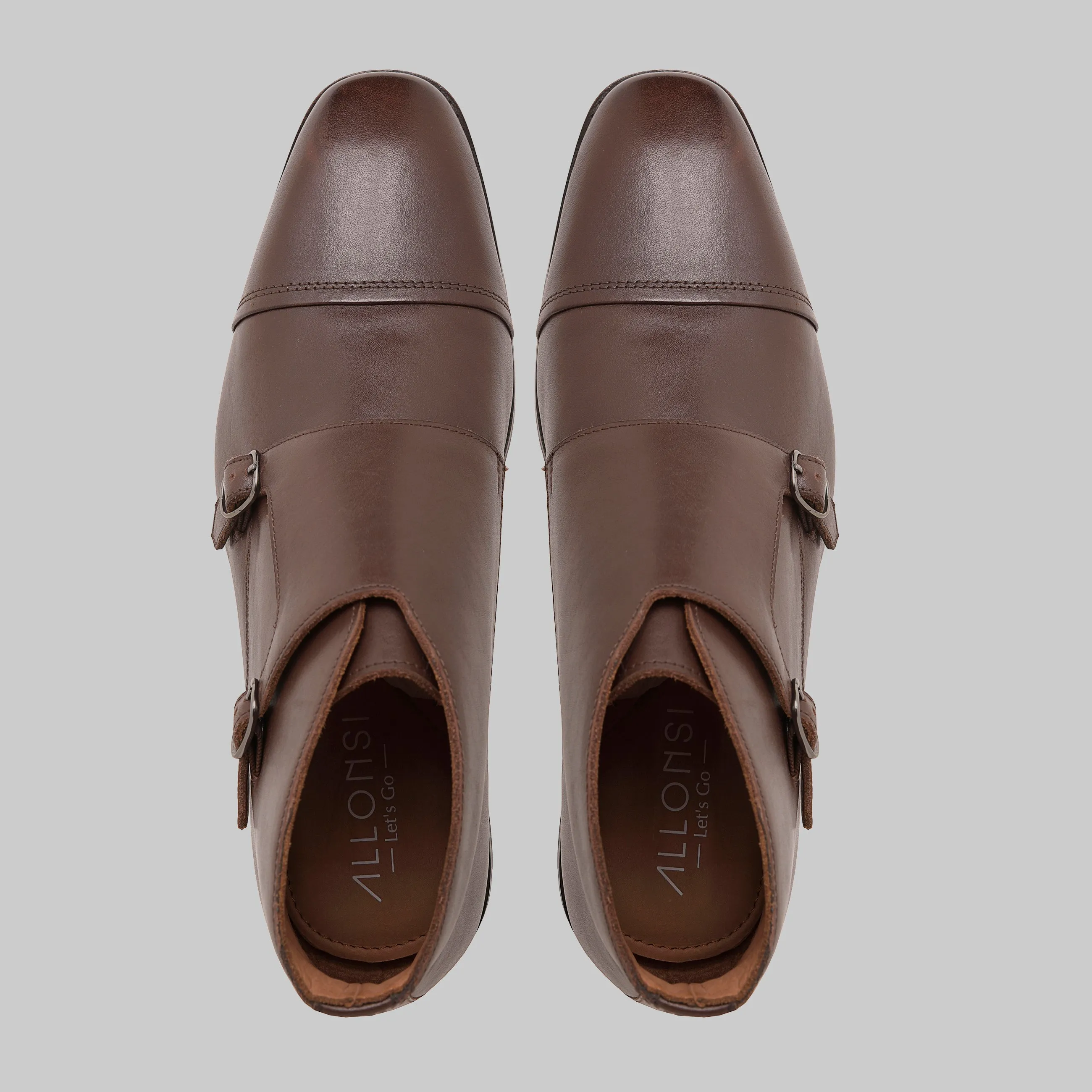 Corentin Cap Toe Monk Strap Dress Boots