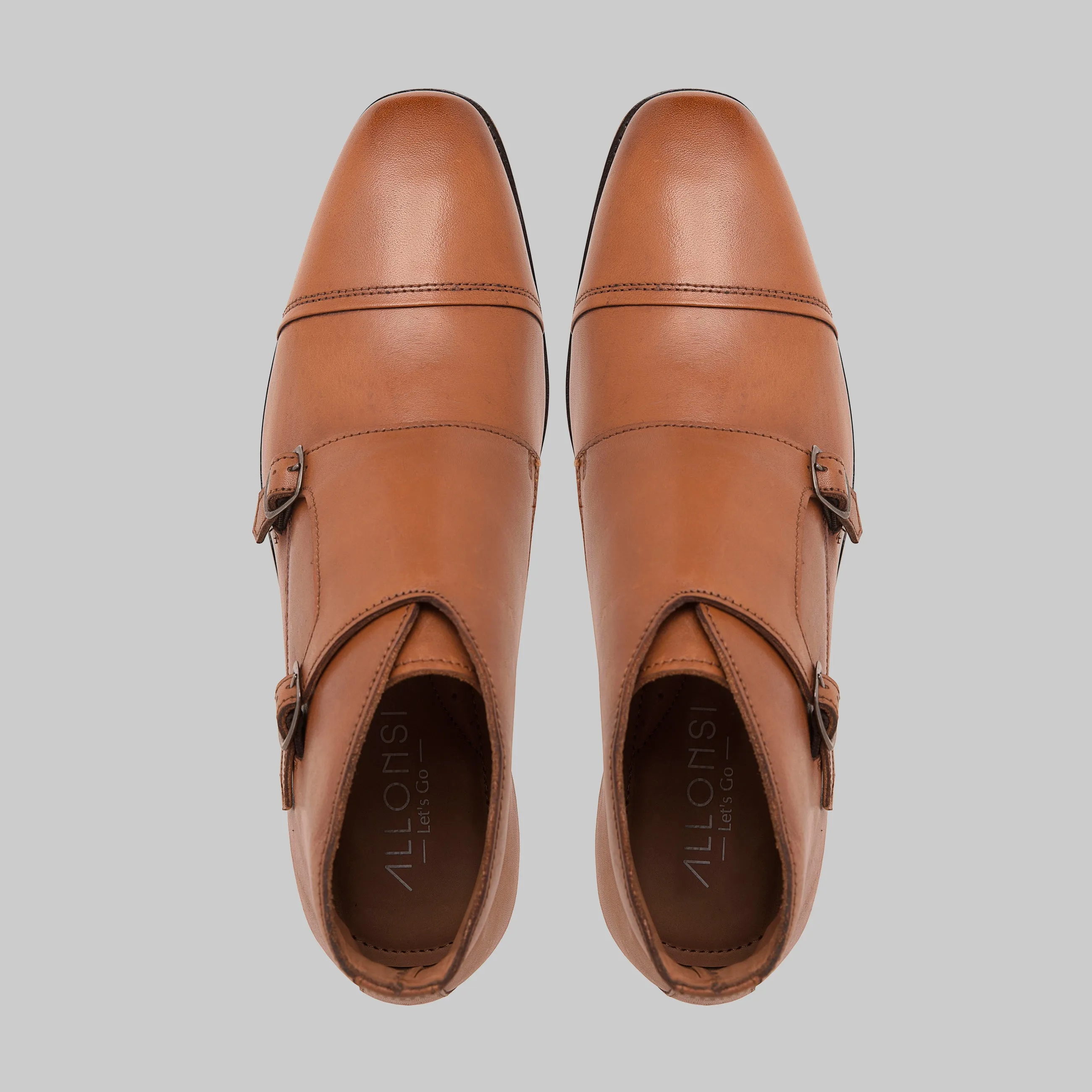 Corentin Cap Toe Monk Strap Dress Boots