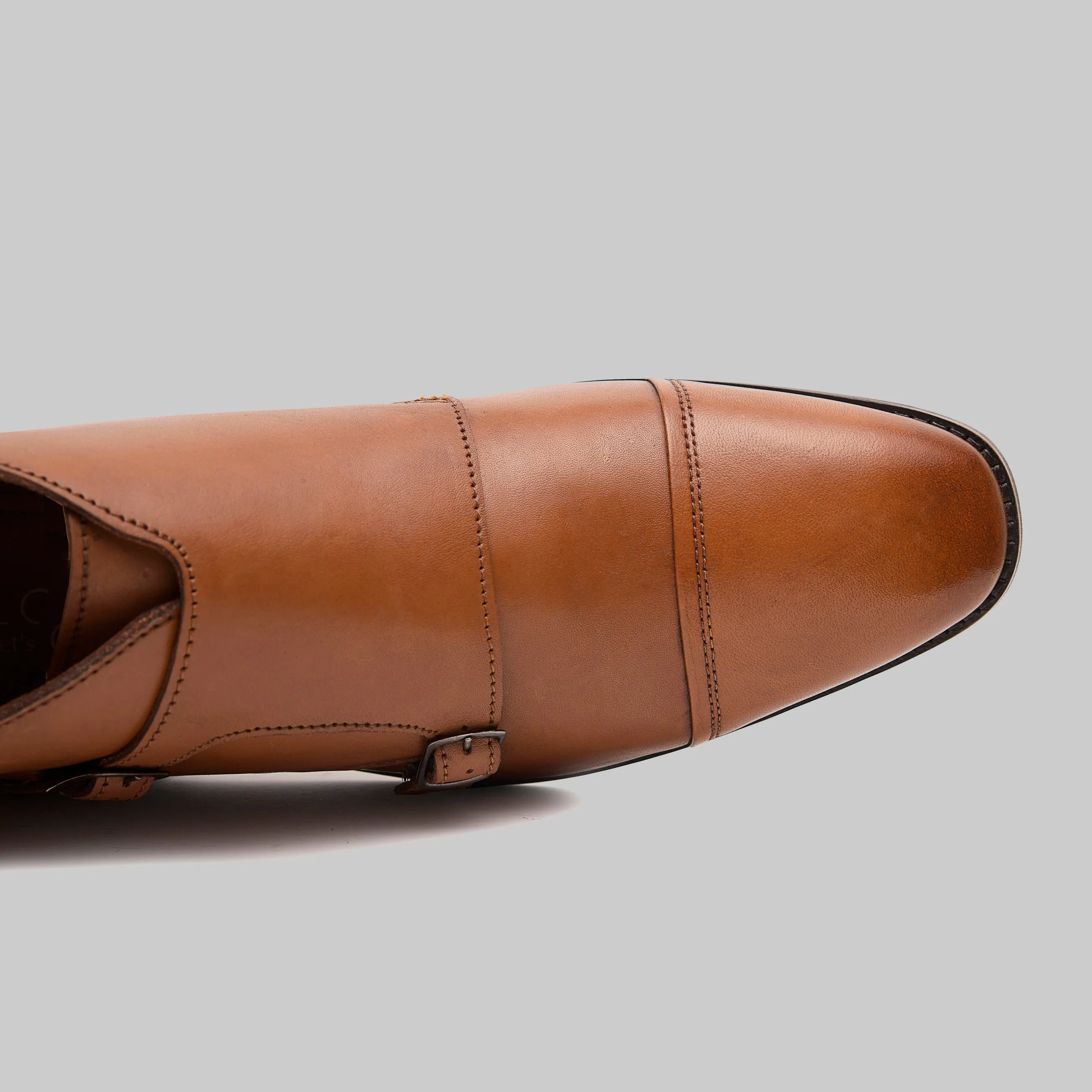 Corentin Cap Toe Monk Strap Dress Boots