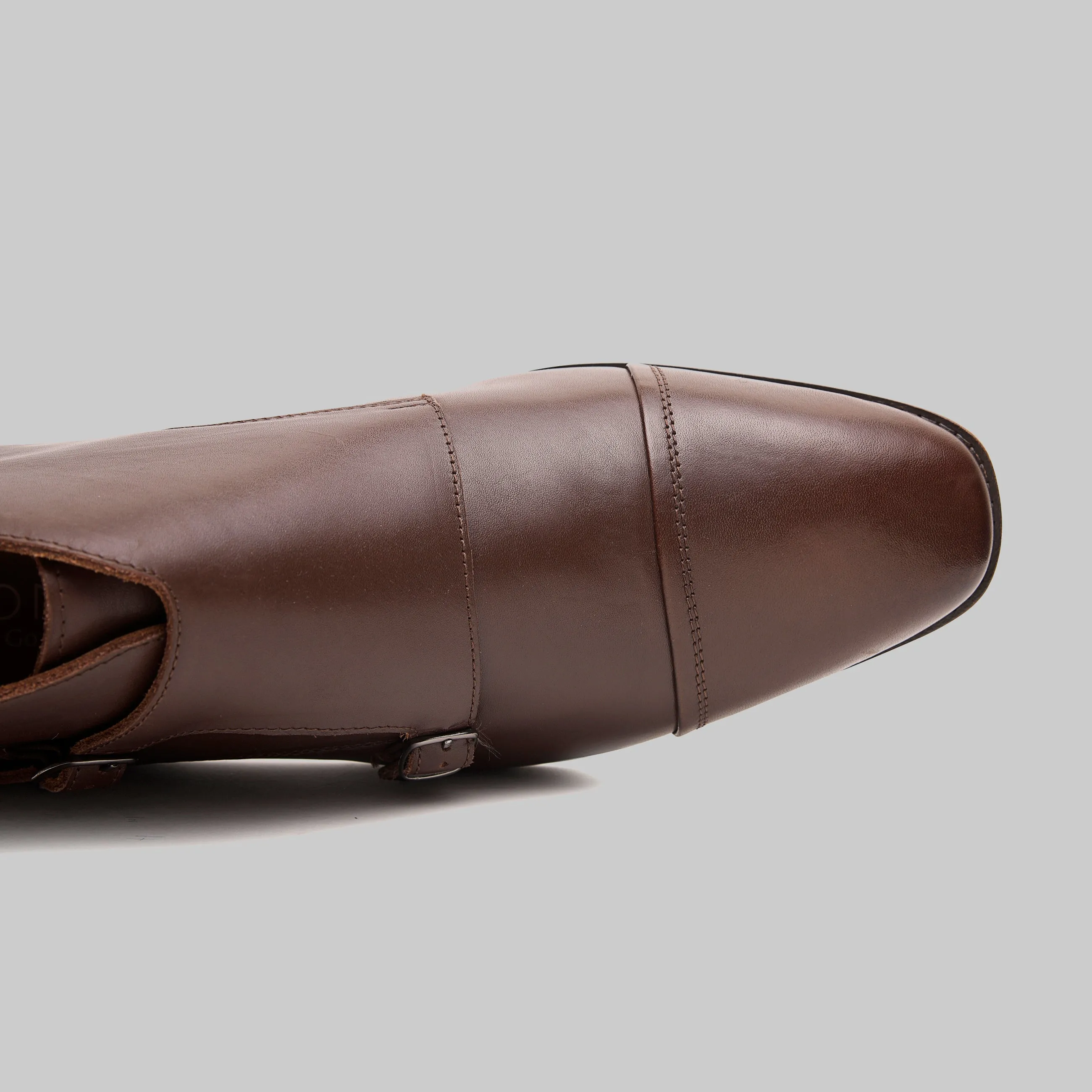 Corentin Cap Toe Monk Strap Dress Boots