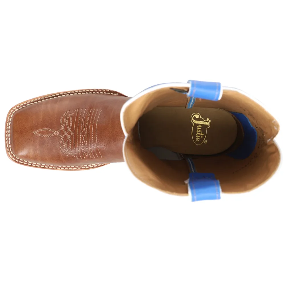 Dayne Emboidered Square Toe Cowboy Boots