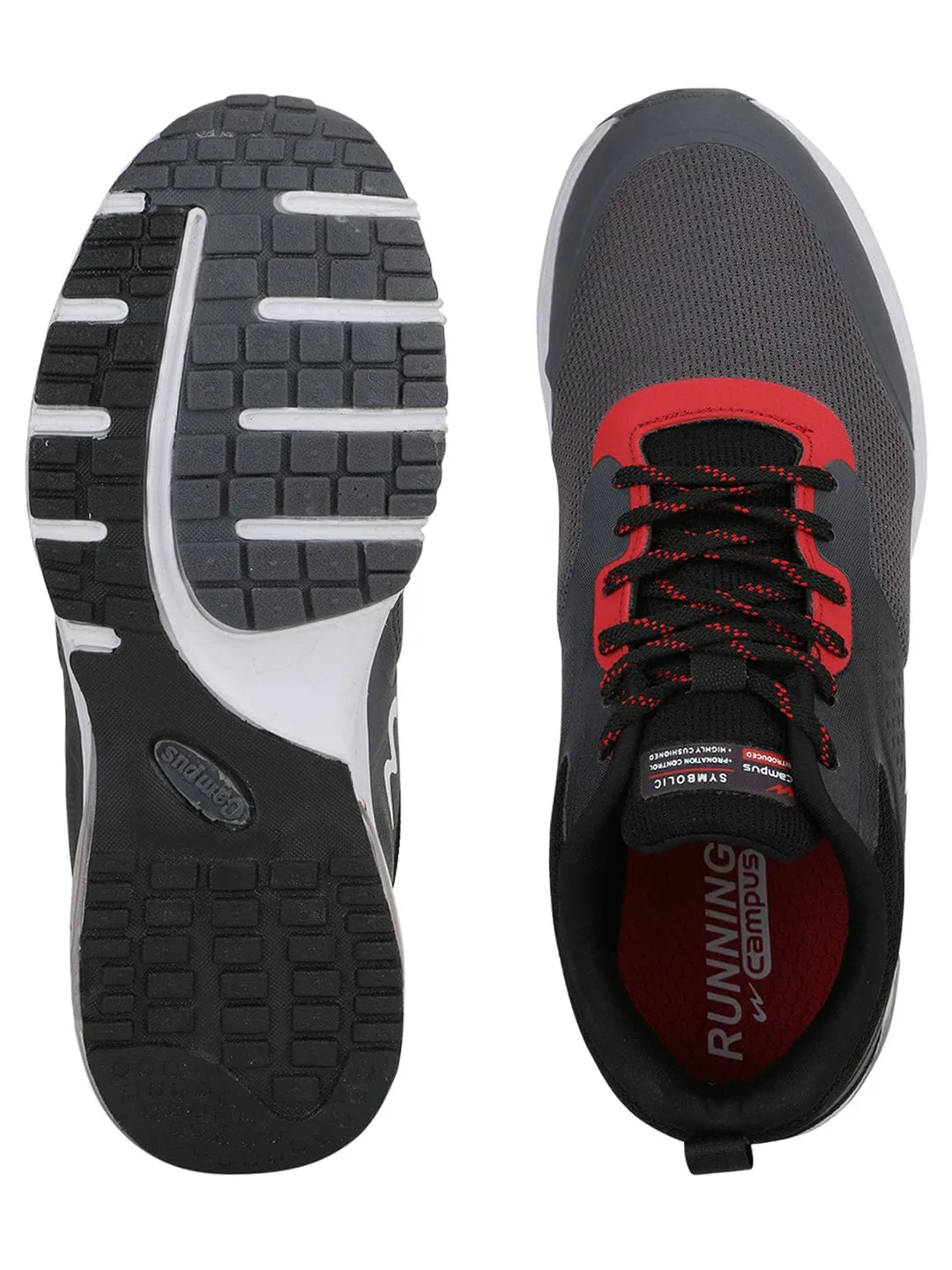 DYNAMO PRO Grey Men's Running Shoes
