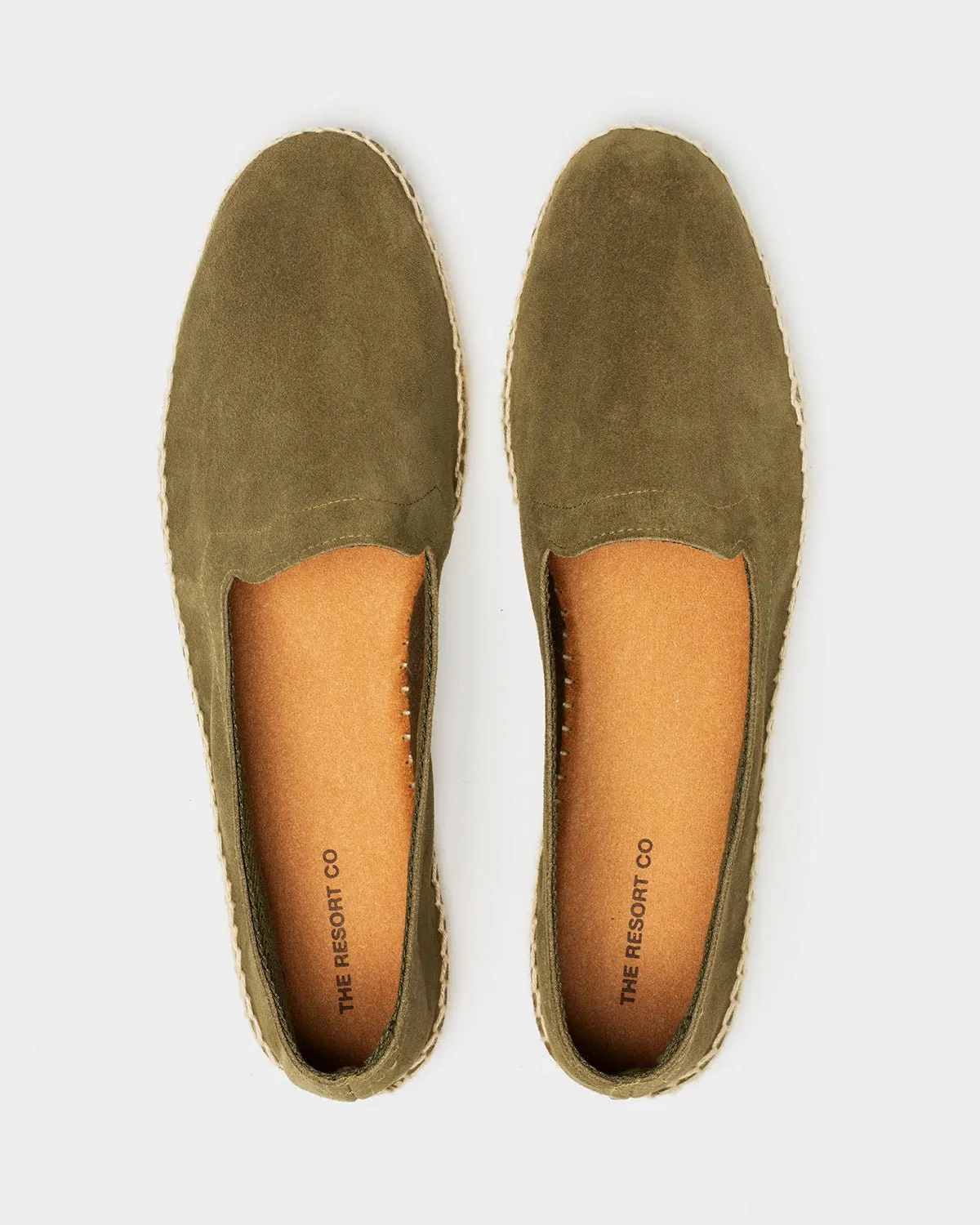 Espadrilles Olive Suede