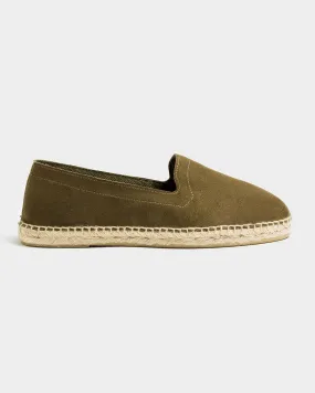 Espadrilles Olive Suede