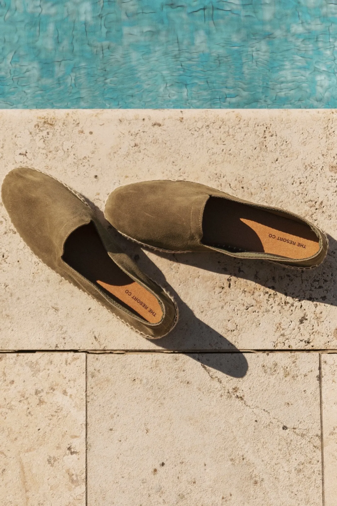Espadrilles Olive Suede
