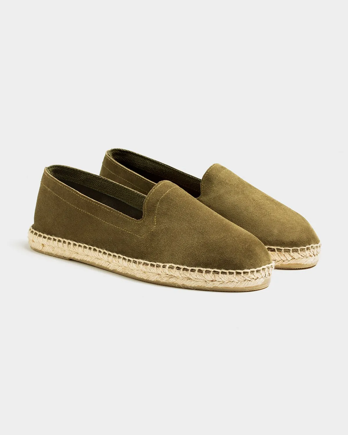 Espadrilles Olive Suede