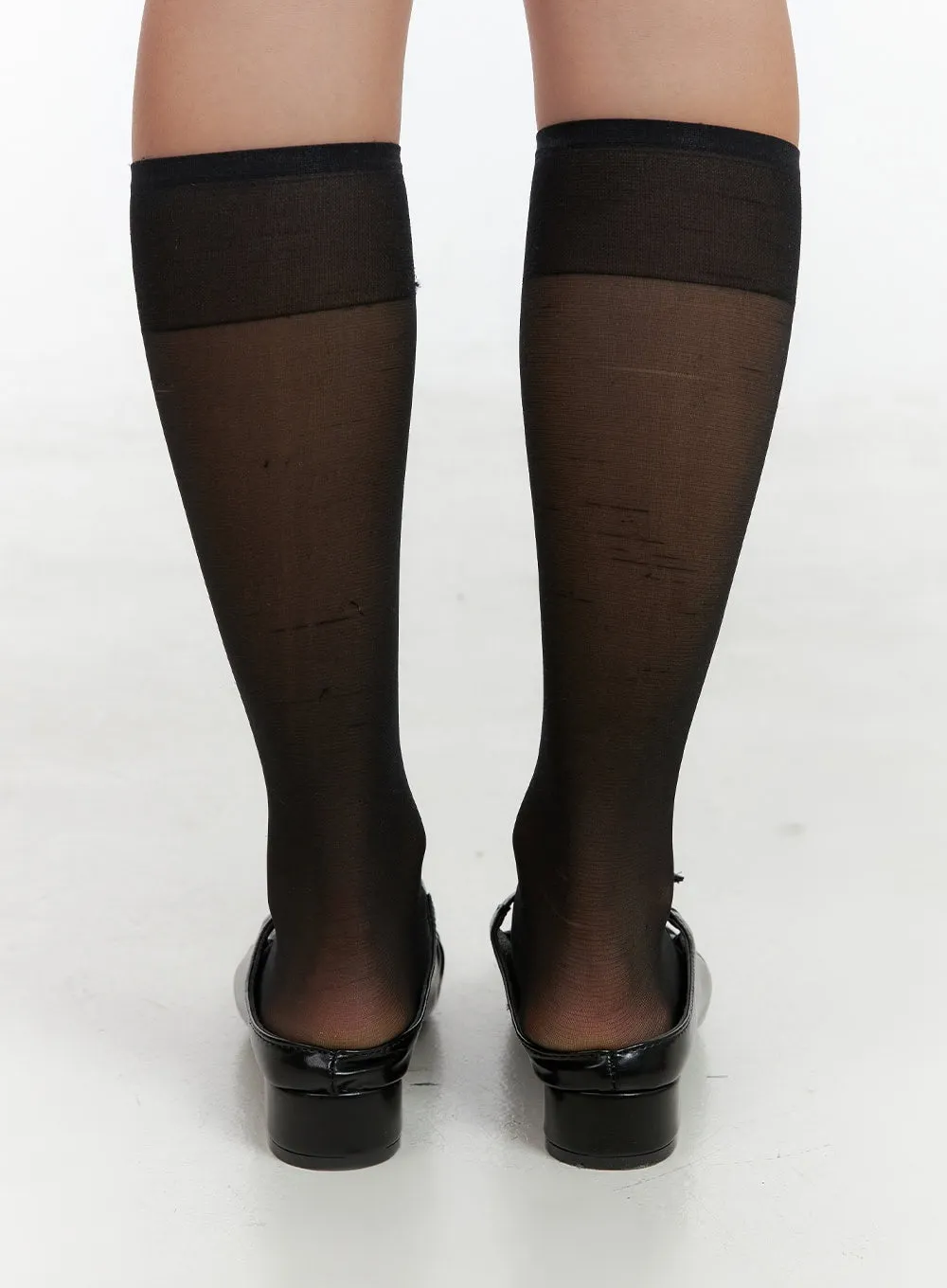 Faux Leather Buckle Chic Flats OG406