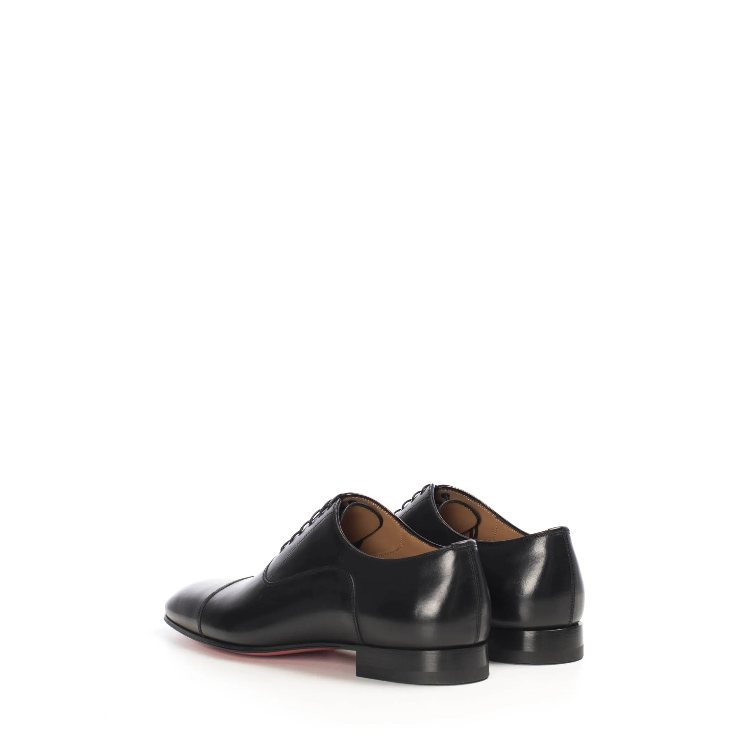 Greggo Oxford Shoes In Black Leather