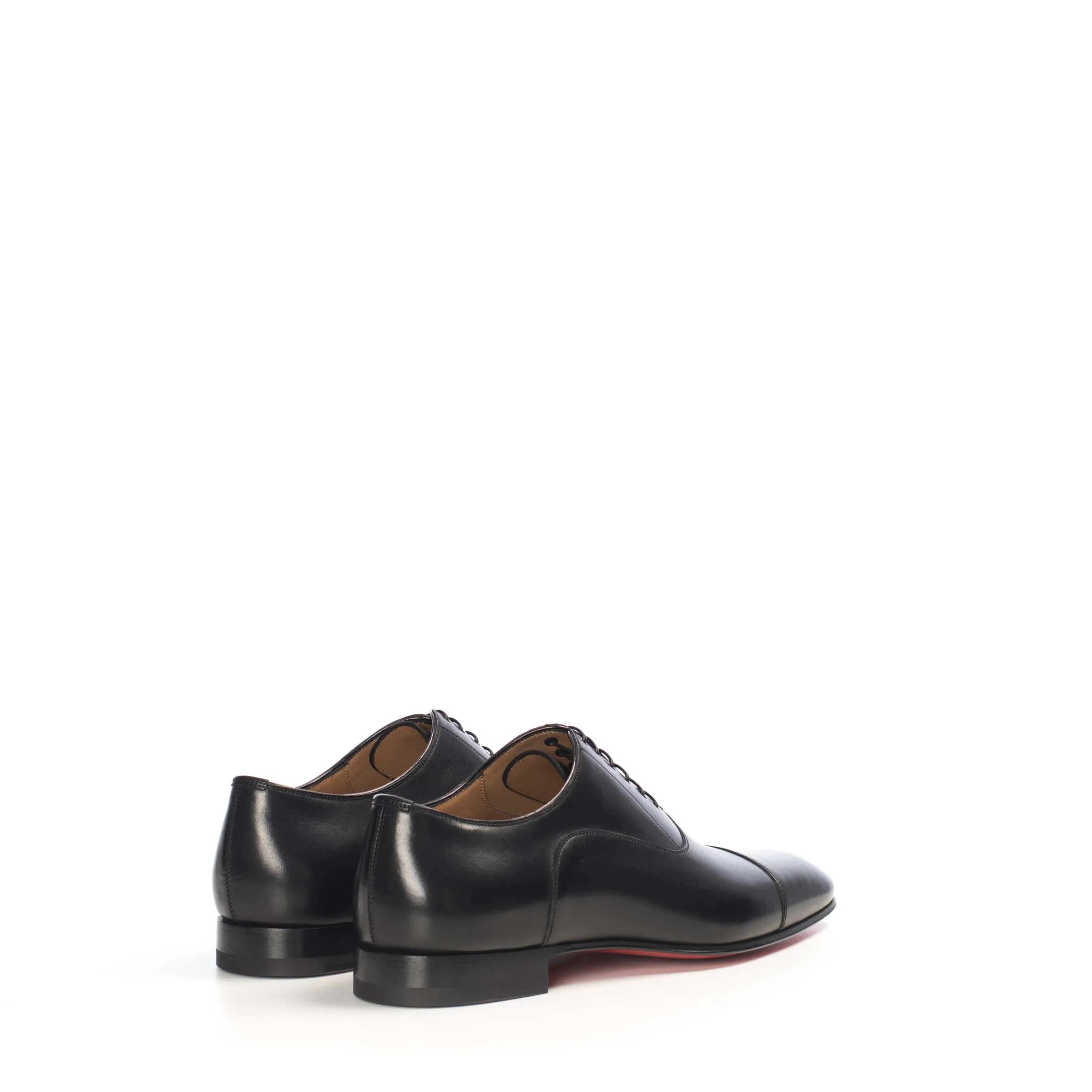 Greggo Oxford Shoes In Black Leather