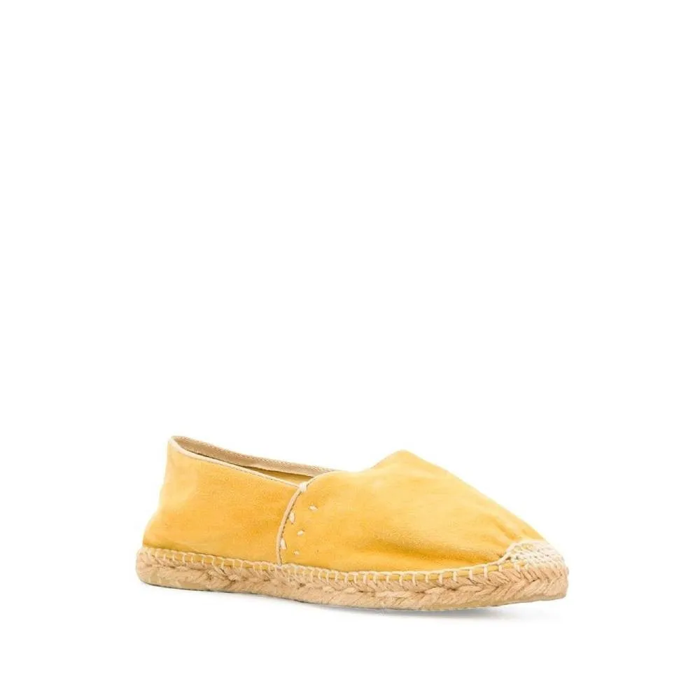 Gucci Yellow Suede Espadrilles - '90s