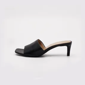 H&M Black Heel Mules