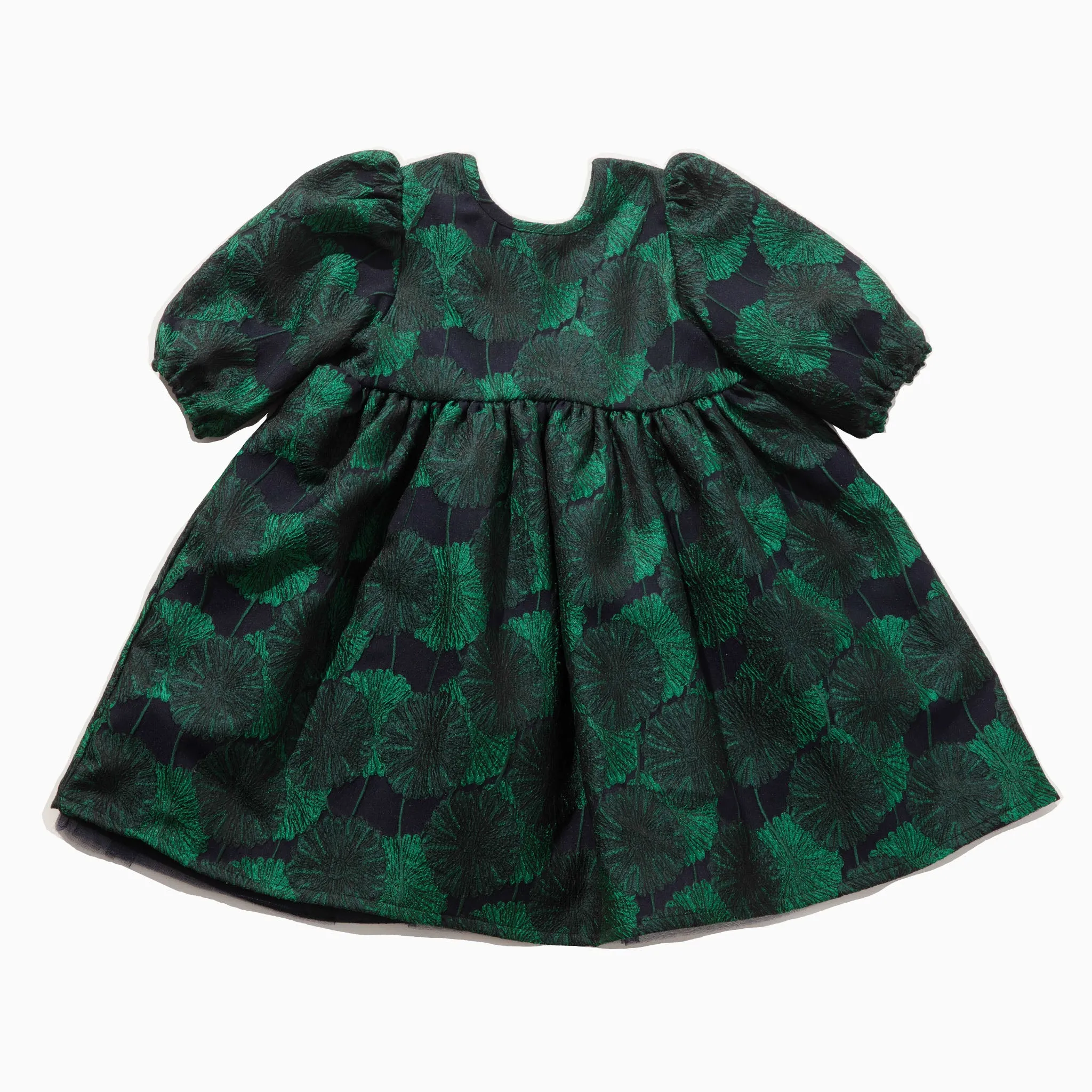 Jacard Balloon Dress