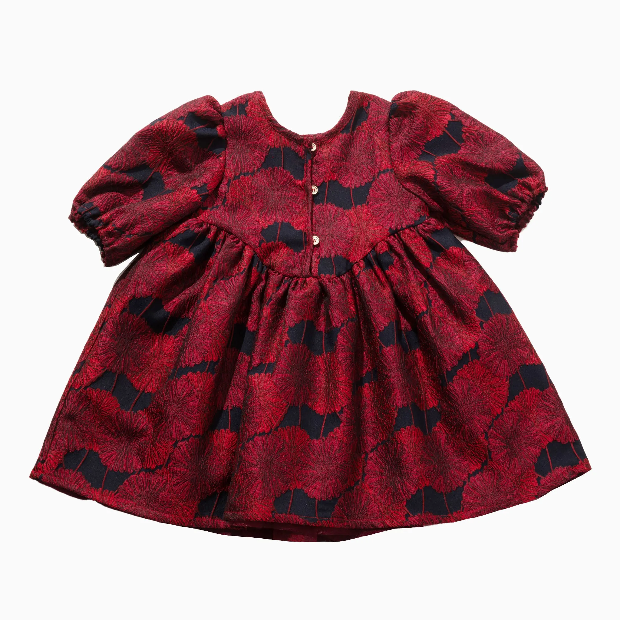 Jacard Balloon Dress