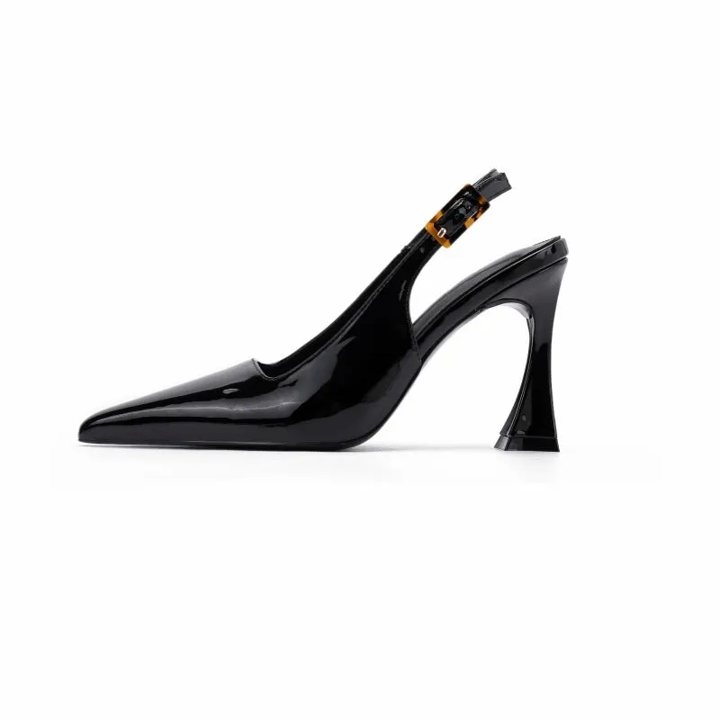 kalonbd Chic Versatile Black Heels (Pre-Book)