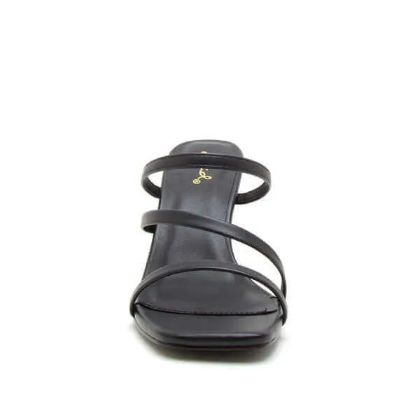 KAYLEE-02 Strappy Mules Heels