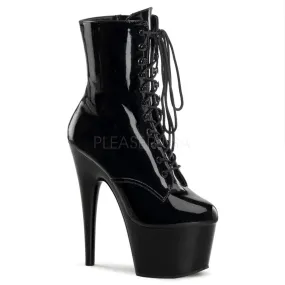 Lace-Up Platform Ankle Boots with 7-inch Heels 14-Colors ADORE-1020