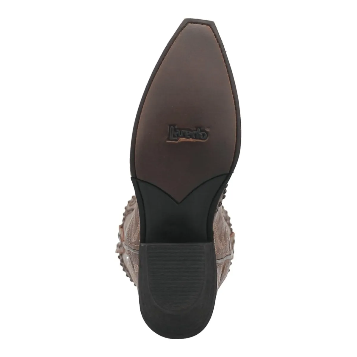 Laredo Women's Braylynn Snip Toe Leather Boots - Brown 52410