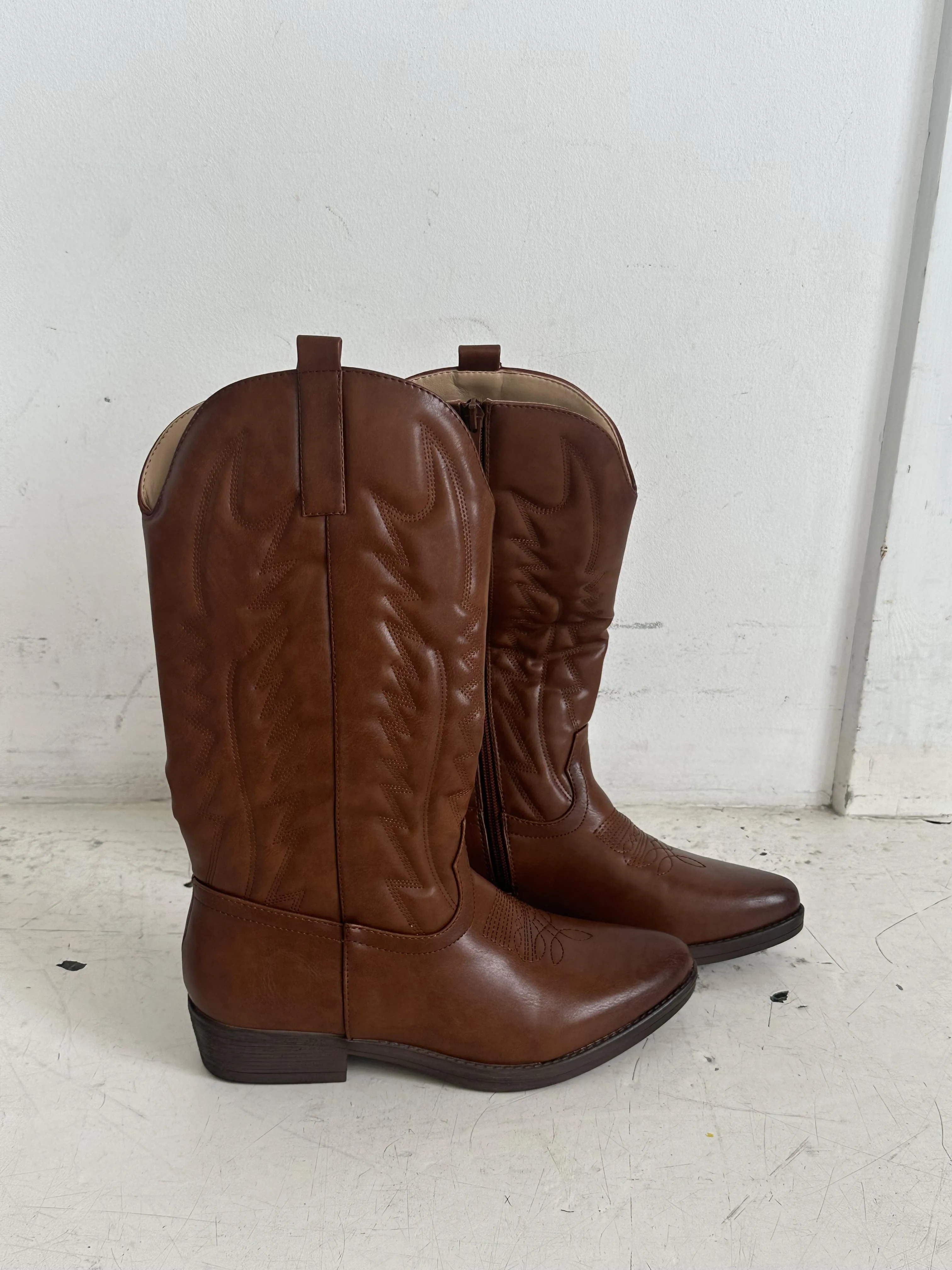 Nicosia cowboy boots - Brown