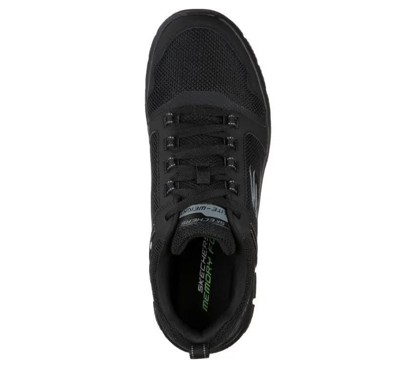 SKECHERS 232001 MEN'S TRACK - KNOCKHILL - Black Black