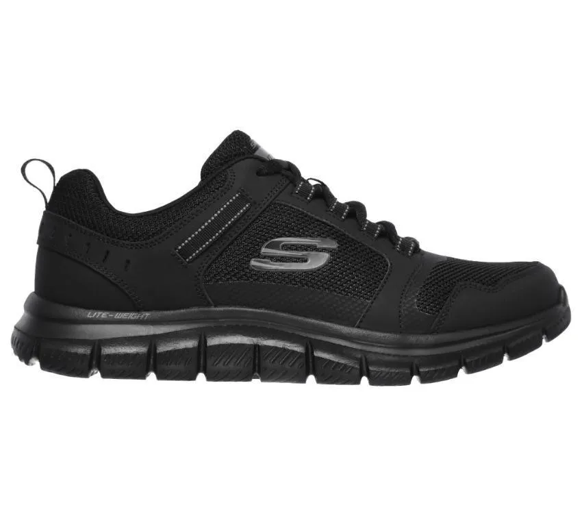 SKECHERS 232001 MEN'S TRACK - KNOCKHILL - Black Black