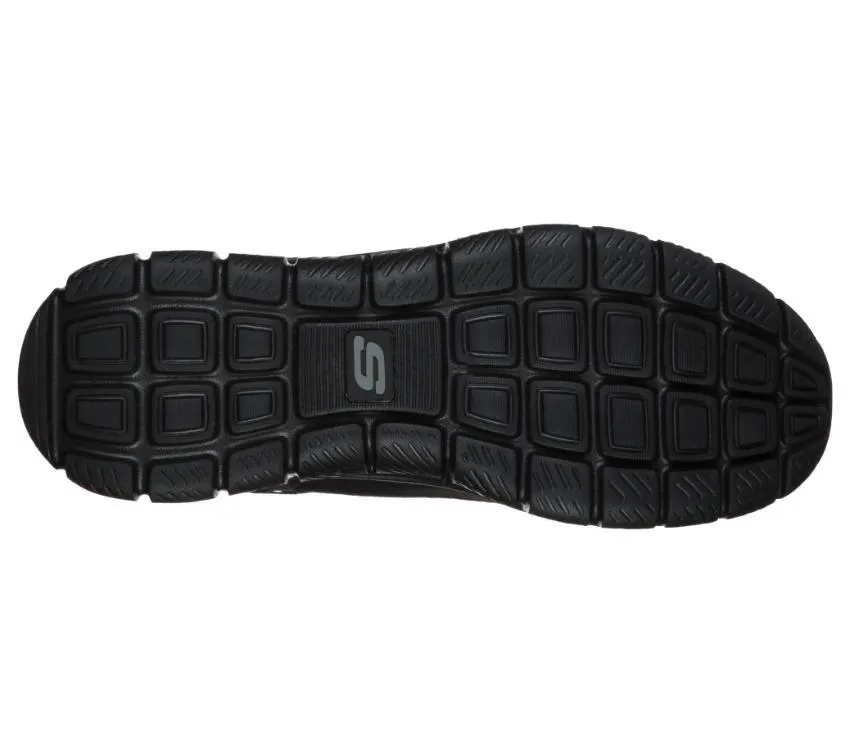 SKECHERS 232001 MEN'S TRACK - KNOCKHILL - Black Black