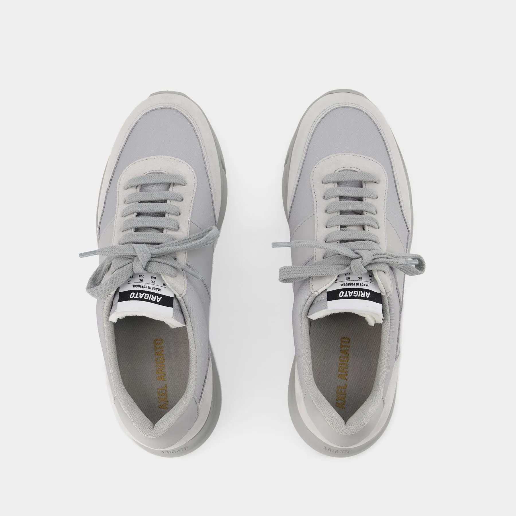 Sneakers Genesis Monochrome - Axel Arigato - Cuir - Gris