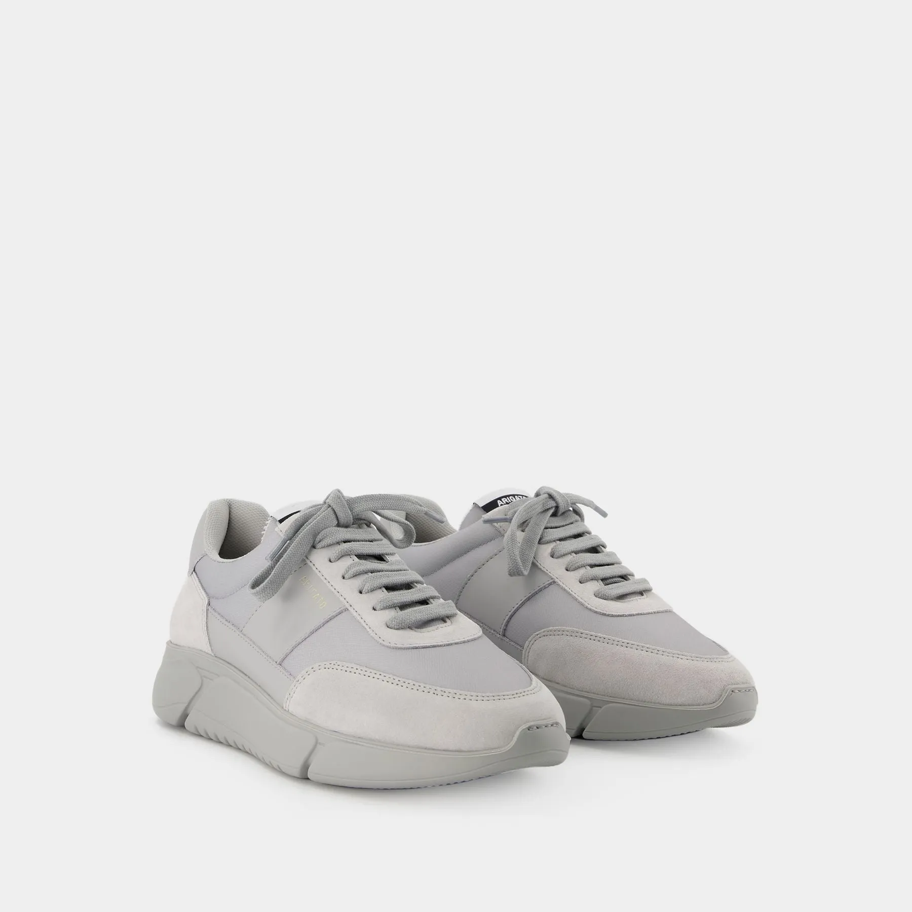 Sneakers Genesis Monochrome - Axel Arigato - Cuir - Gris