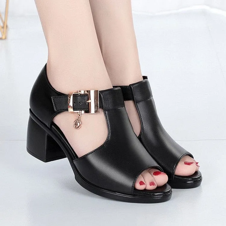 Sylis | Orthopedic Strappy Heel Sandals