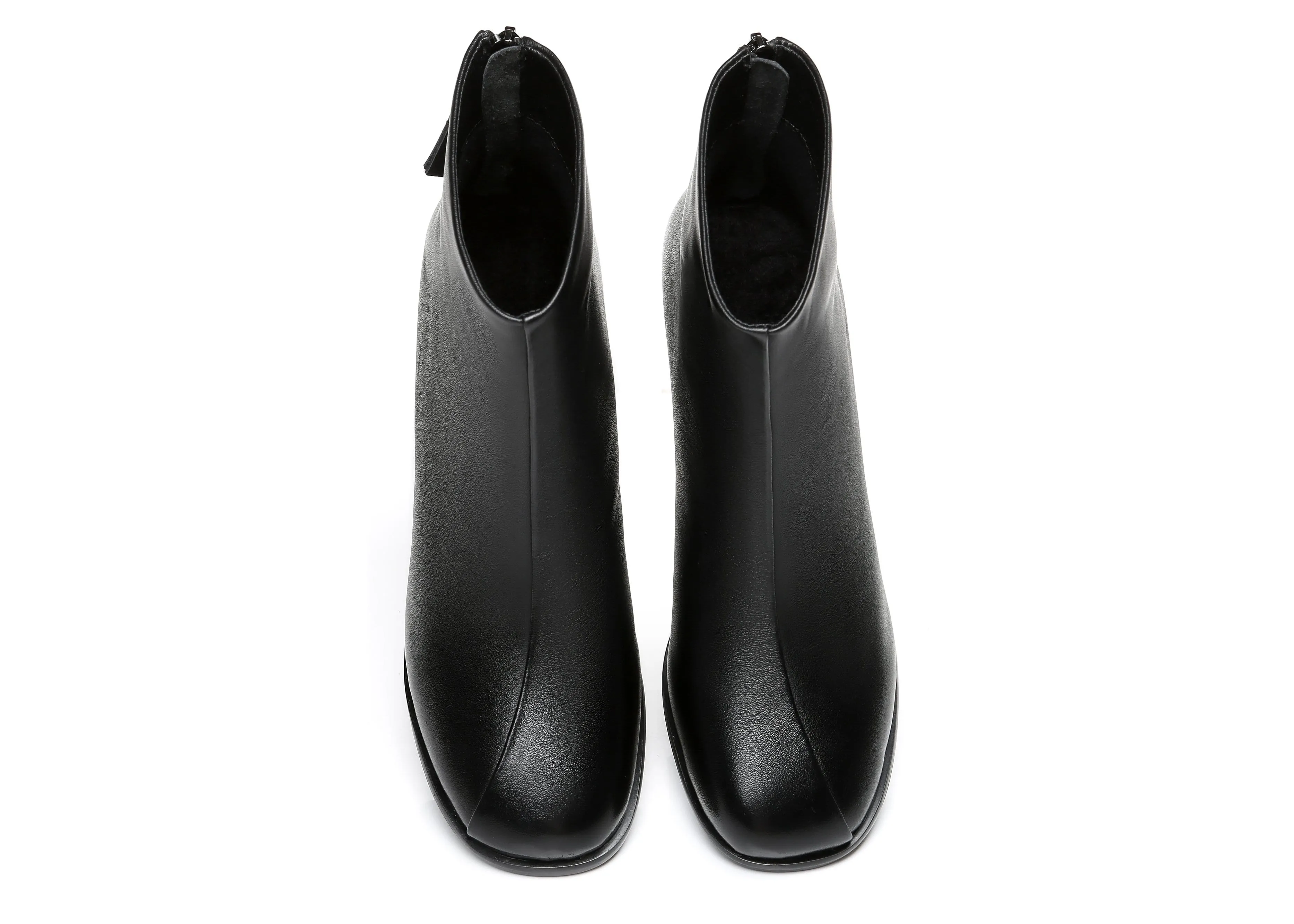 TARRAMARRA® Romina Women Black Leather Ankle Boots
