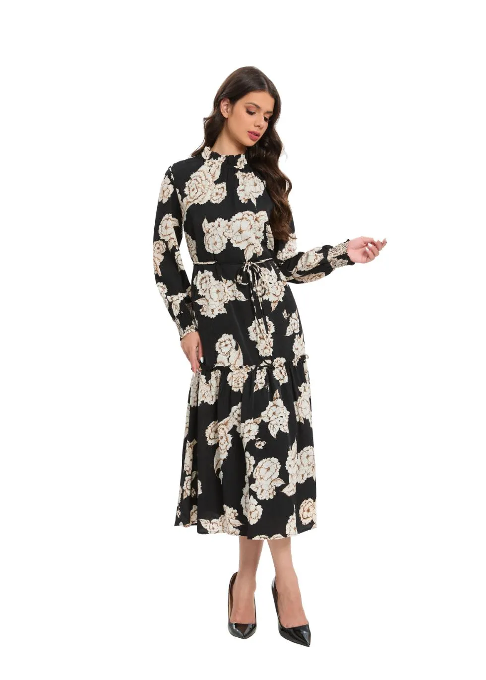 Timeless Bloom Midi Dress