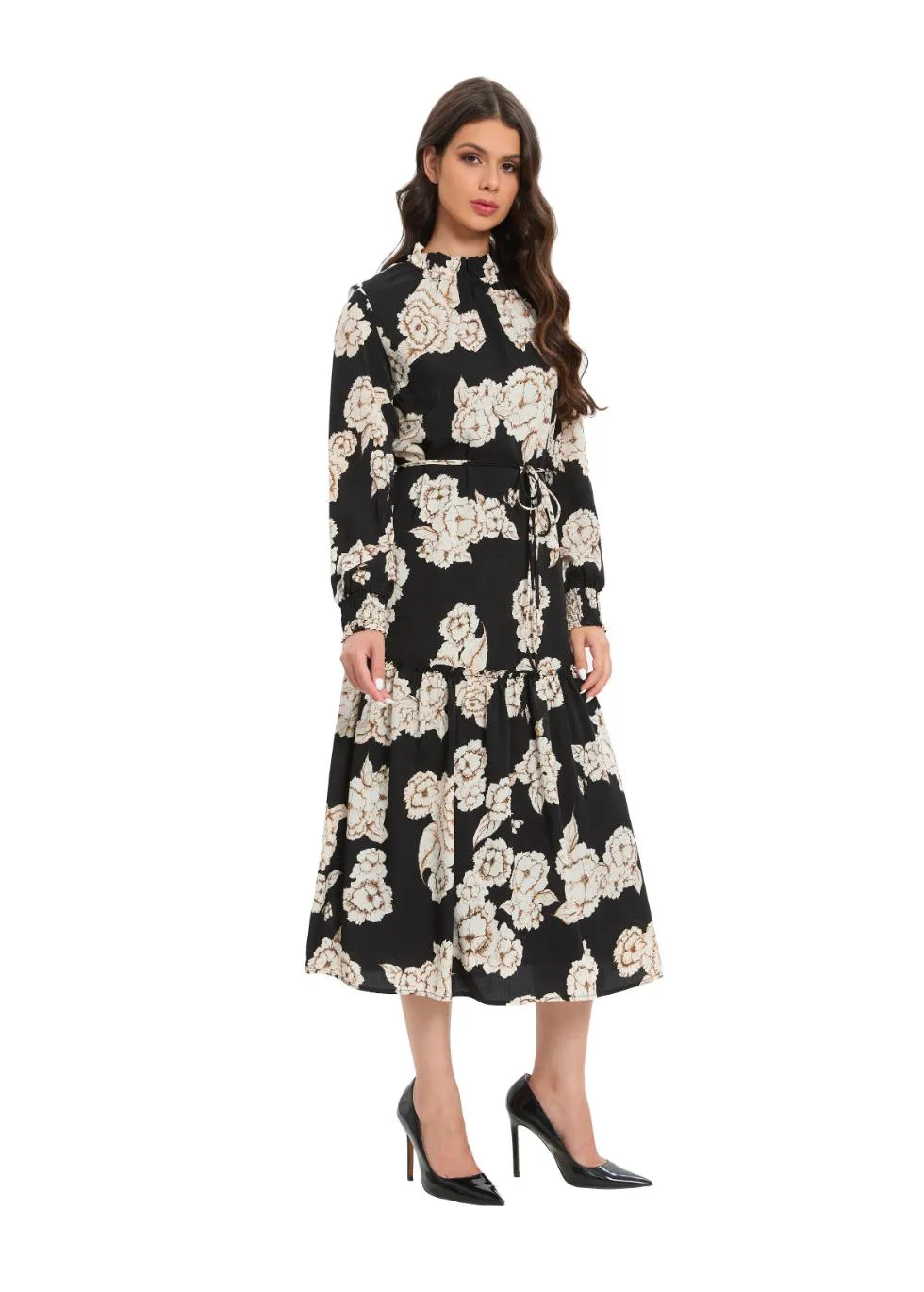 Timeless Bloom Midi Dress