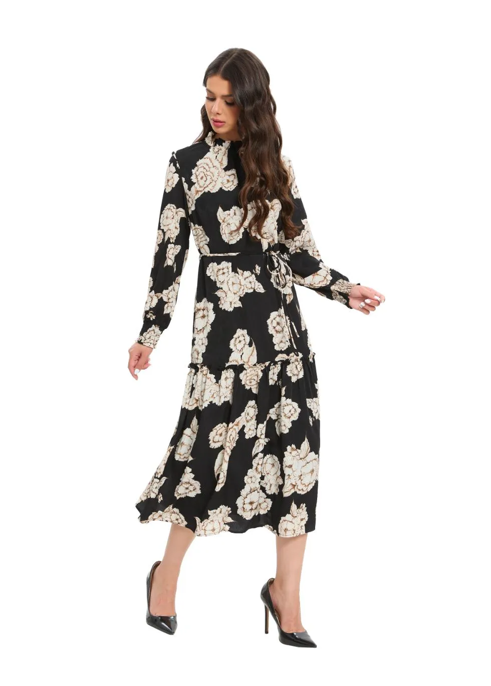 Timeless Bloom Midi Dress