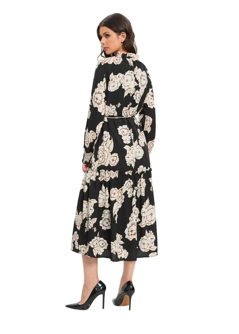 Timeless Bloom Midi Dress
