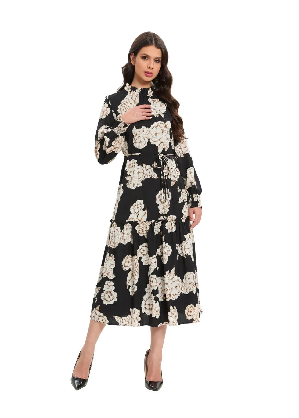 Timeless Bloom Midi Dress