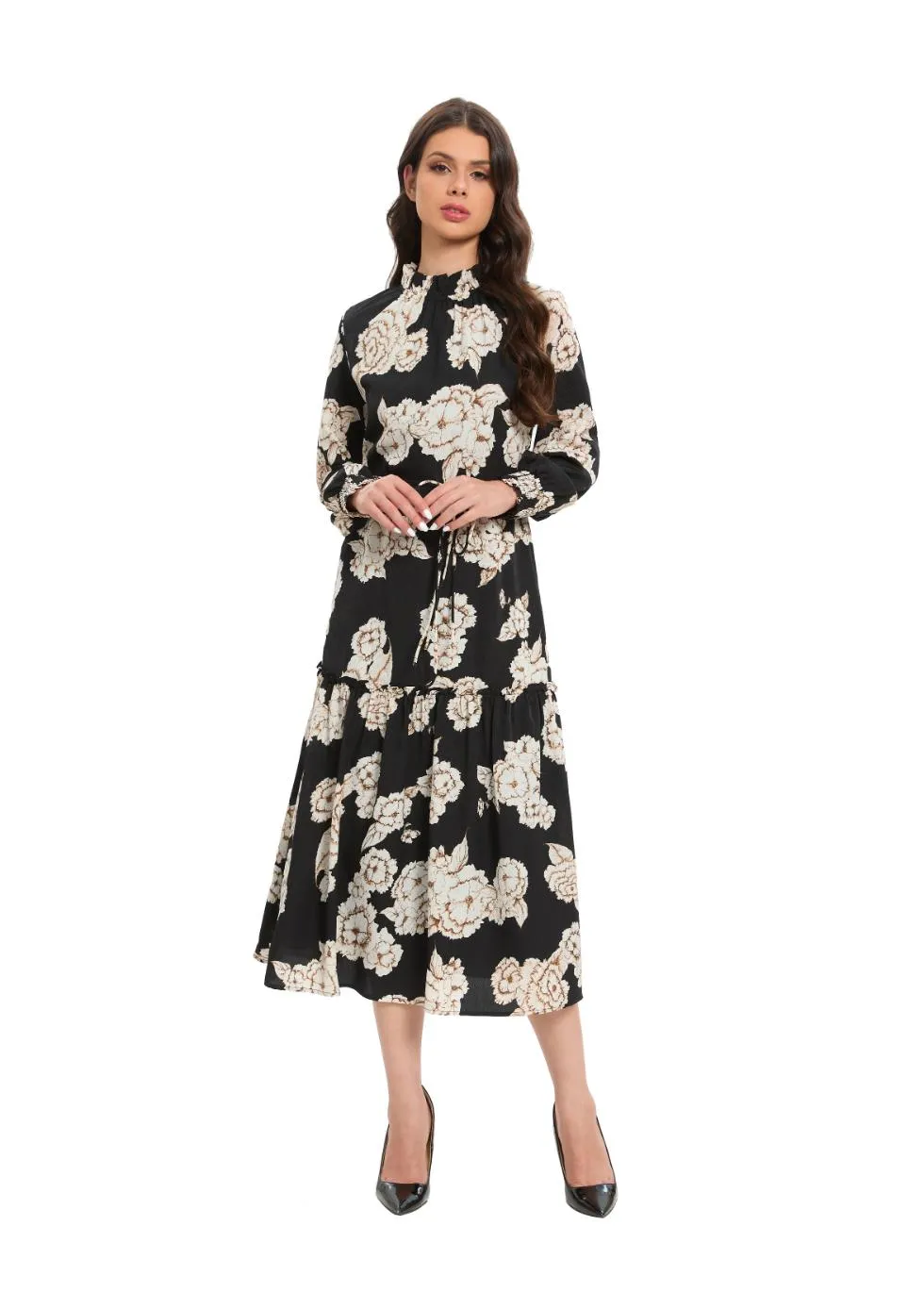 Timeless Bloom Midi Dress