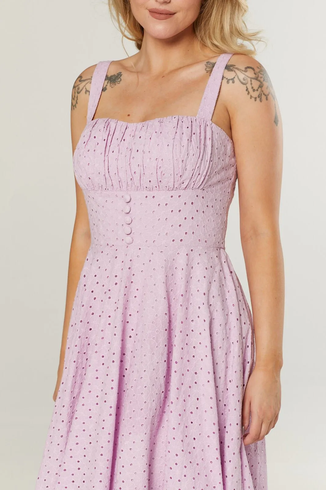 Timeless London Valerie Dress - Lilac