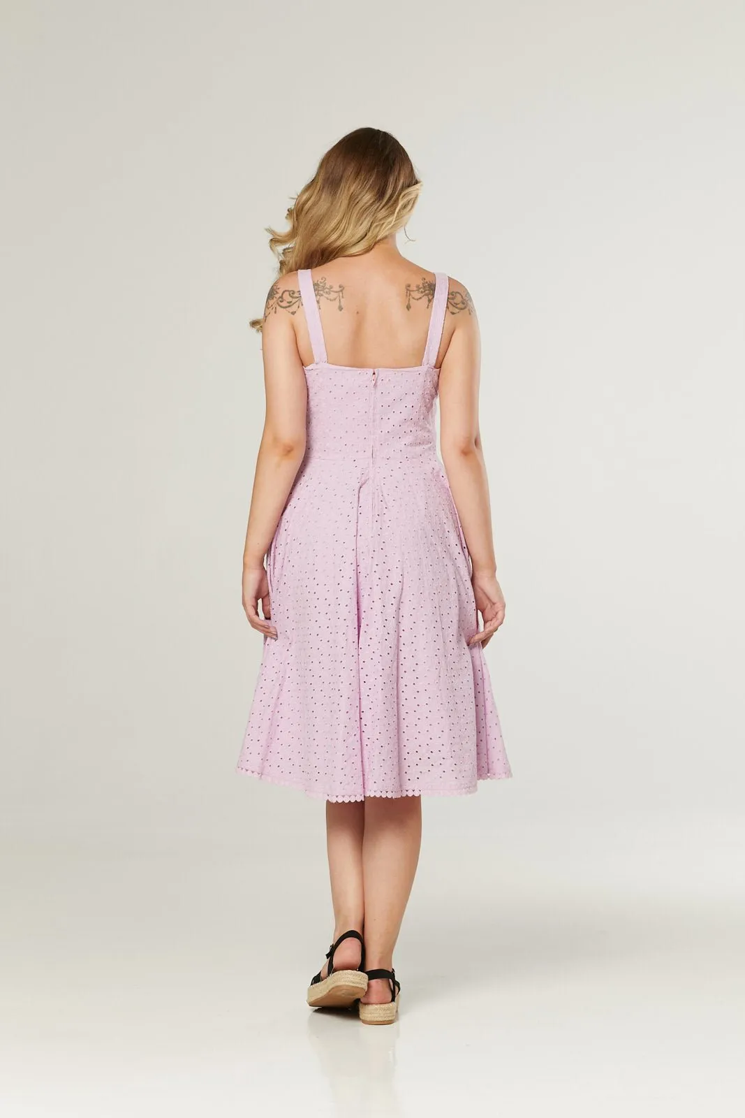 Timeless London Valerie Dress - Lilac