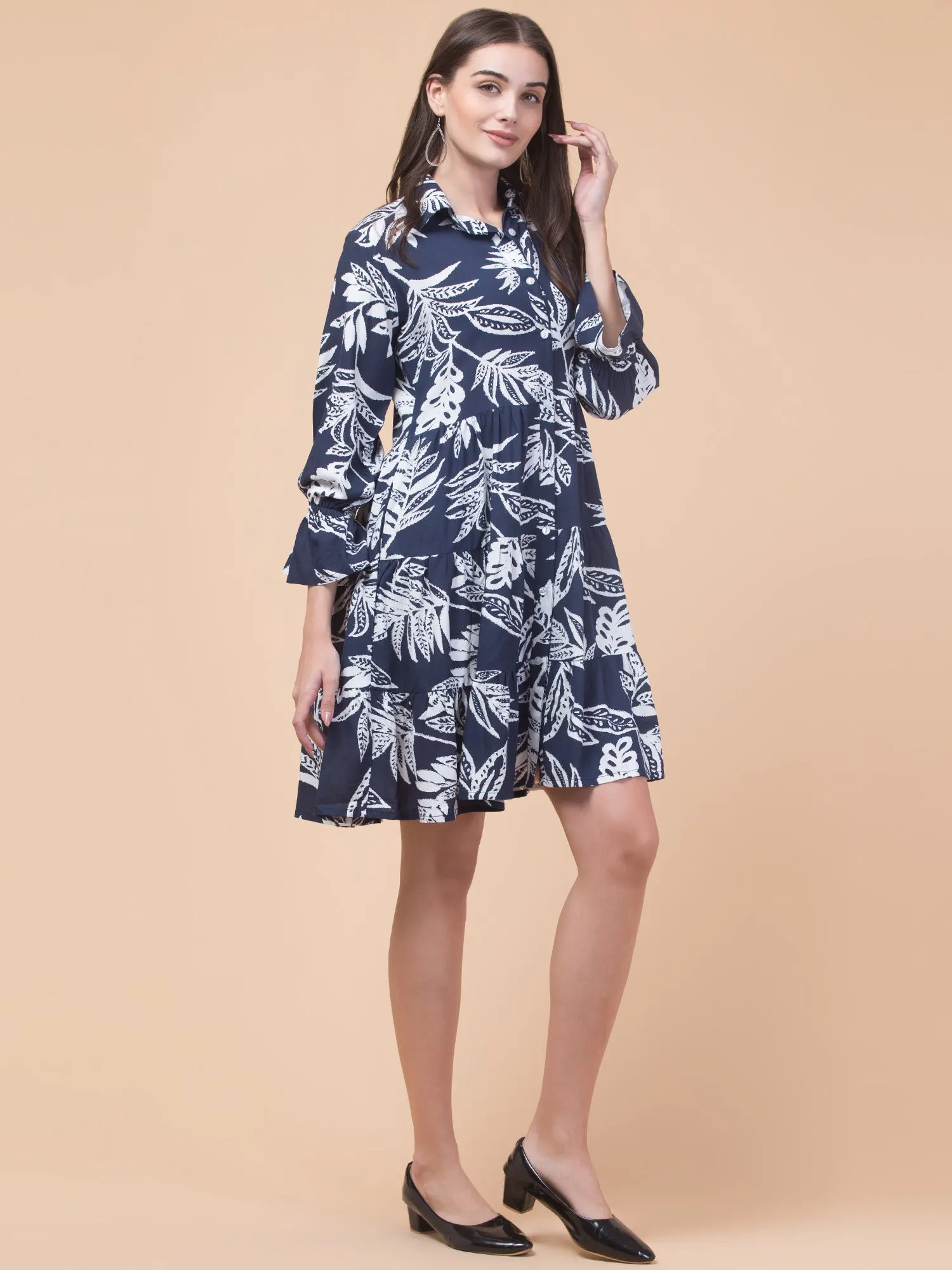 Timeless Navy Blue Dress
