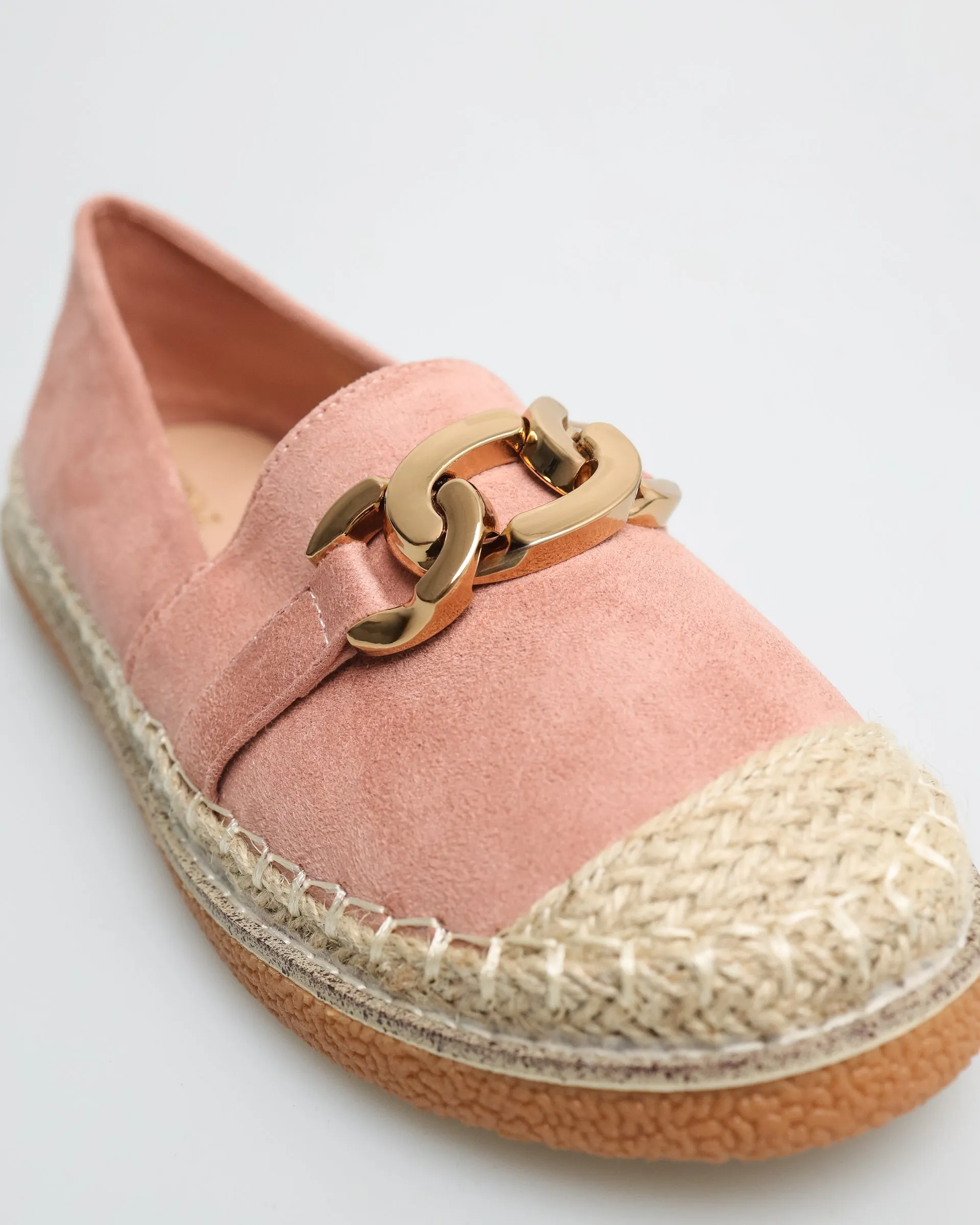 Tomaz YX147 Ladies Espadrille Buckle Flats