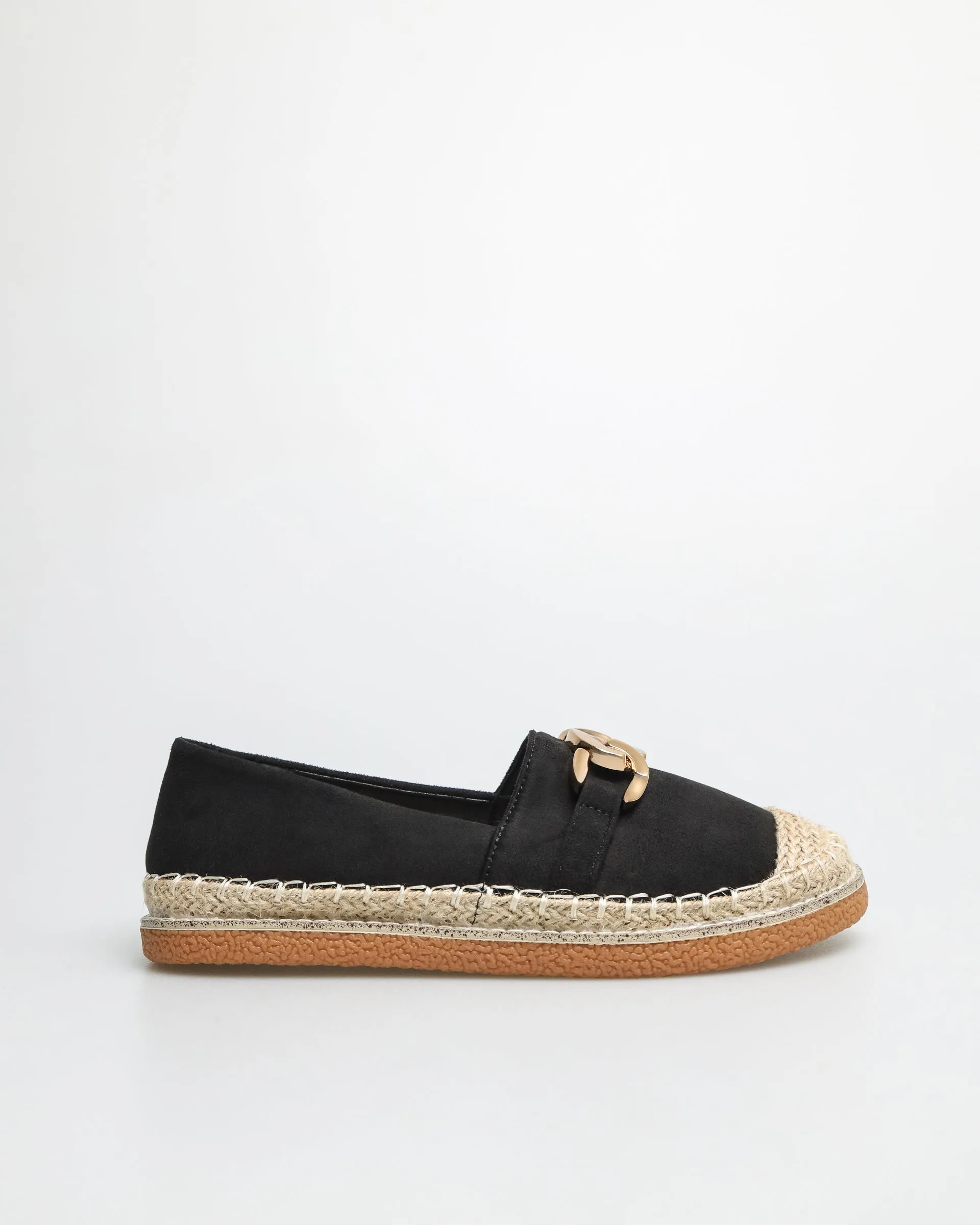 Tomaz YX147 Ladies Espadrille Buckle Flats