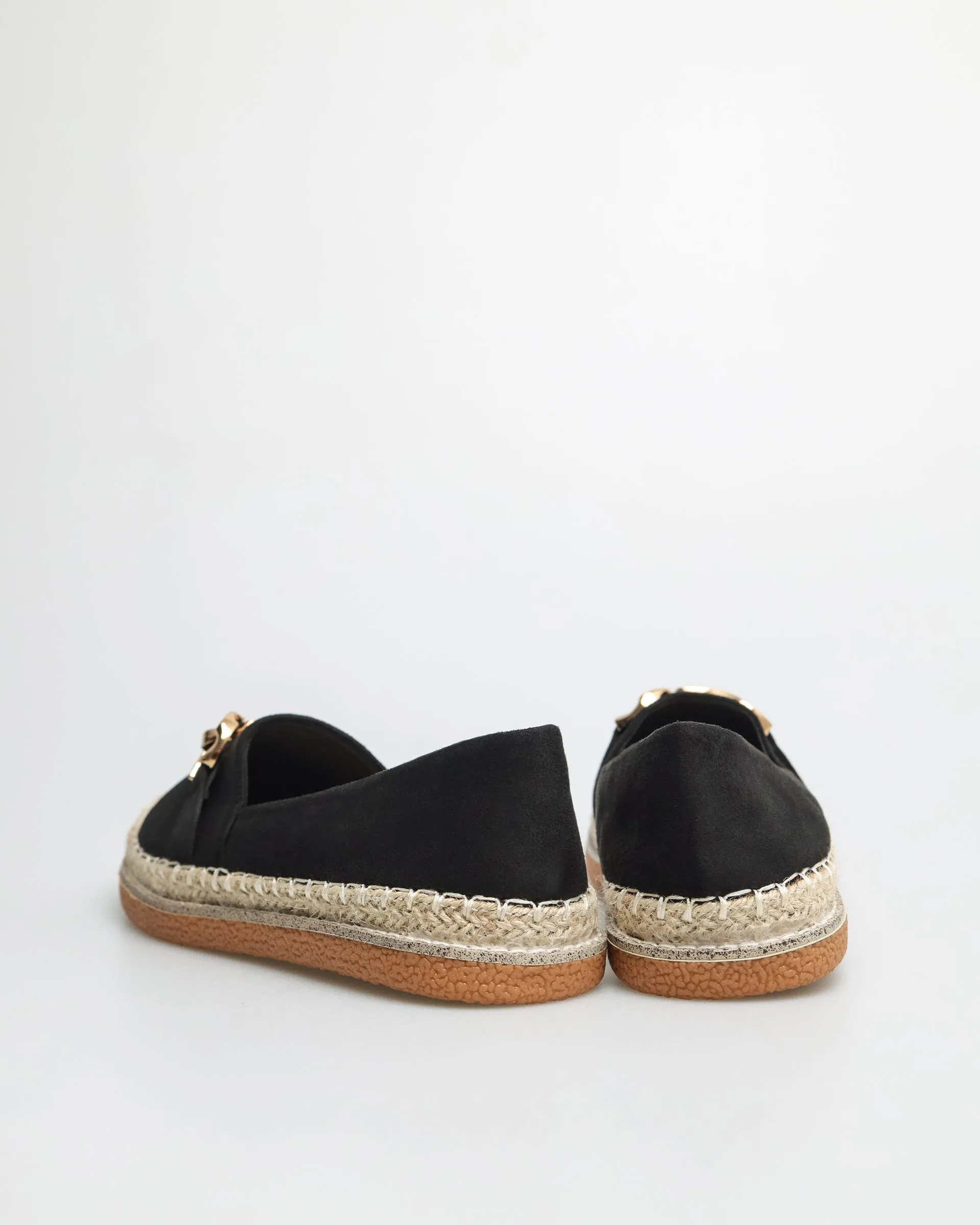 Tomaz YX147 Ladies Espadrille Buckle Flats