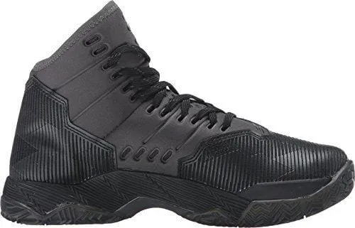 Under Armour Grade School Curry 2.5 Basketball Shoe (7Y, Black/Charcoal/Graphite)