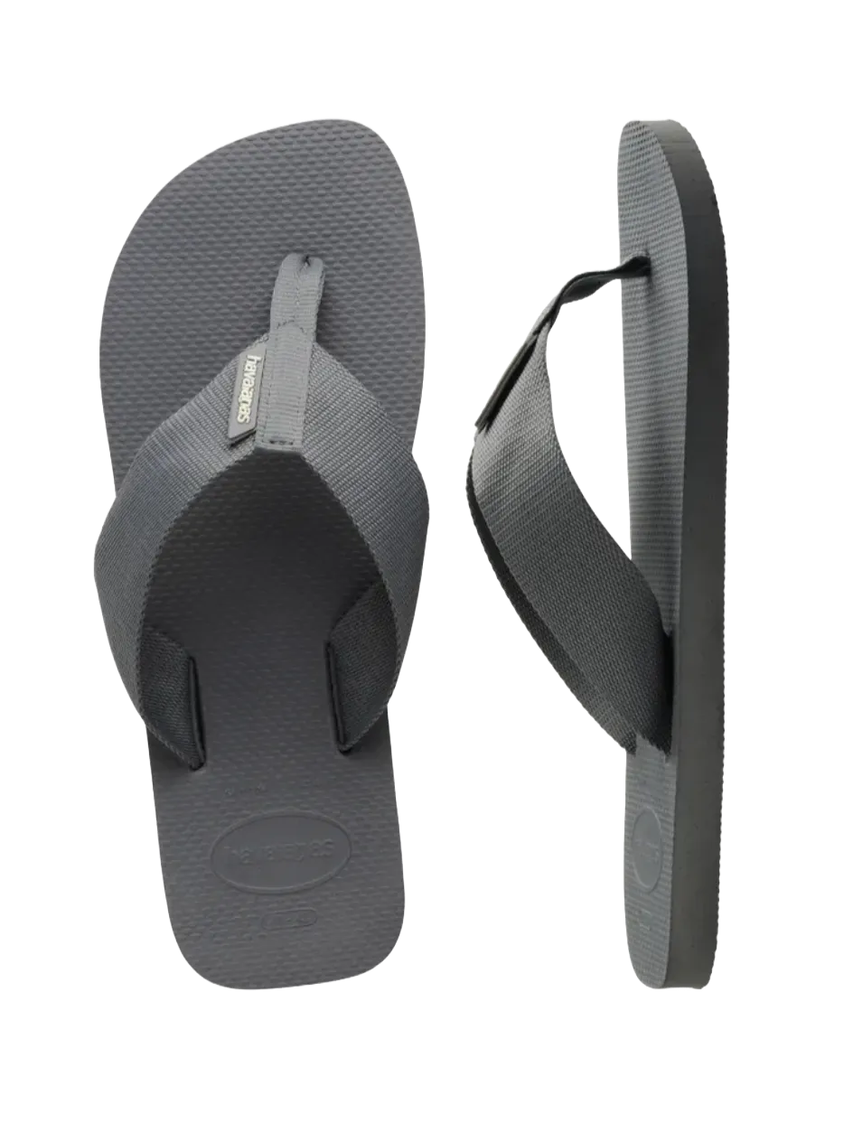 Urban Basic Flip Flops Steel Grey
